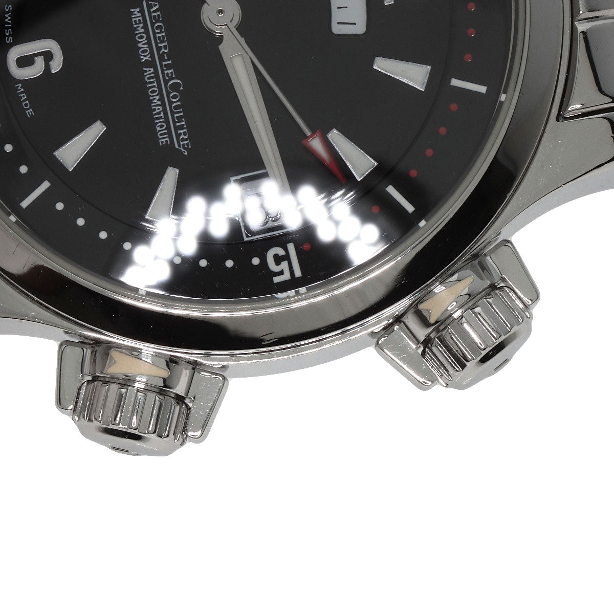 JAEGER-LECOULTRE ジャガー・ルクルト 146.8.97 マスターコンプレッサー メモボックス 腕時計 SS メンズ 中古
