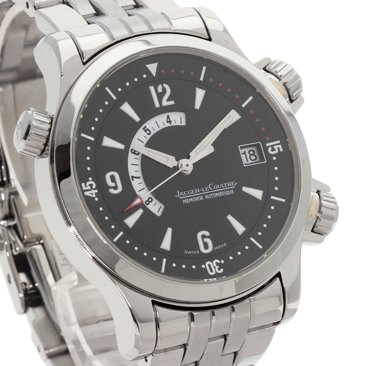 JAEGER-LECOULTRE ジャガー・ルクルト 146.8.97 マスターコンプレッサー メモボックス 腕時計 SS メンズ 中古