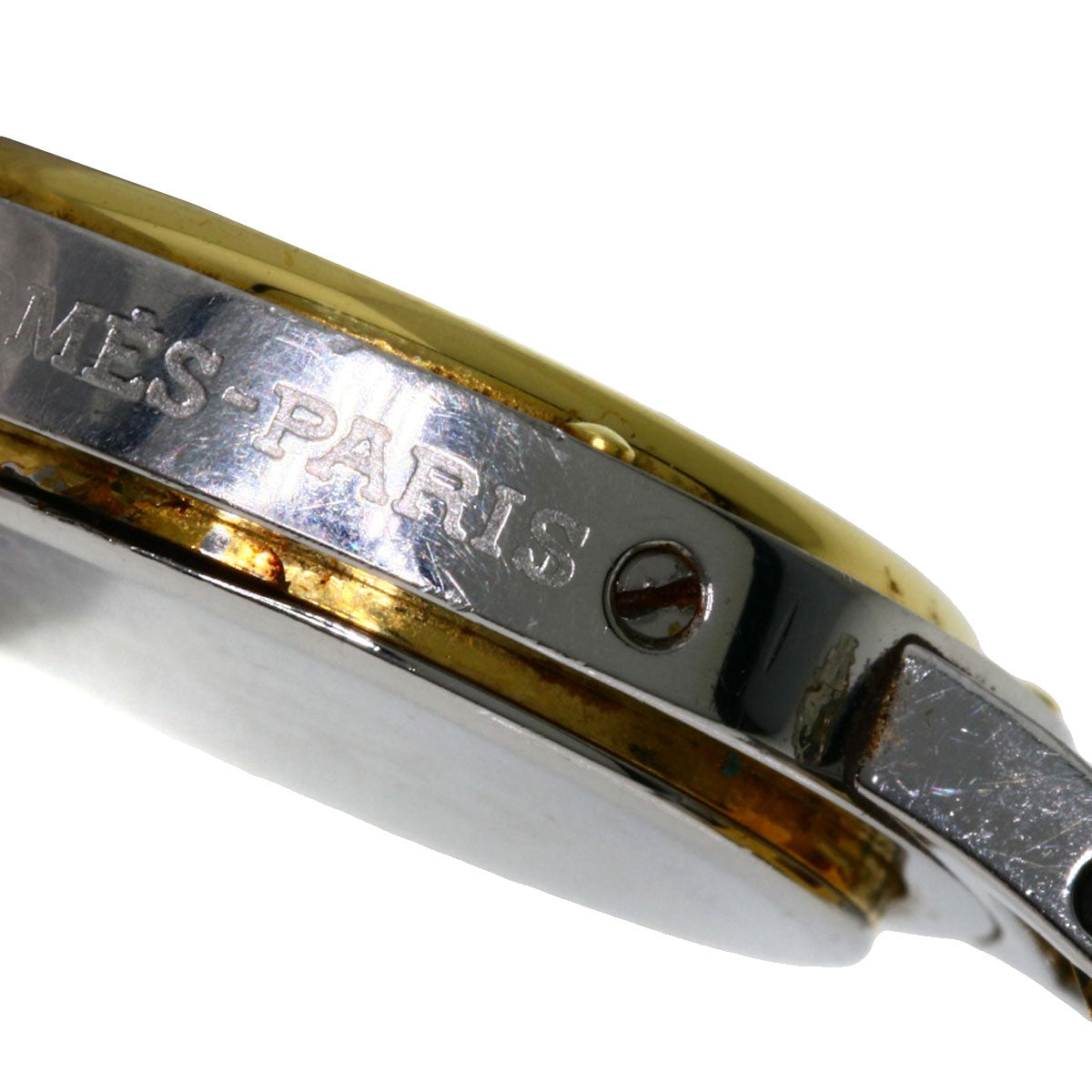 HERMES エルメス クリッパー 腕時計 SS レディース 中古