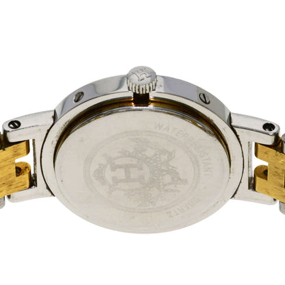 HERMES エルメス クリッパー 腕時計 SS レディース 中古
