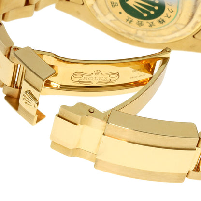 ROLEX ロレックス 116758SA GMTマスター2 バゲットダイヤモンド サファイア 腕時計 K18YG メンズ 中古