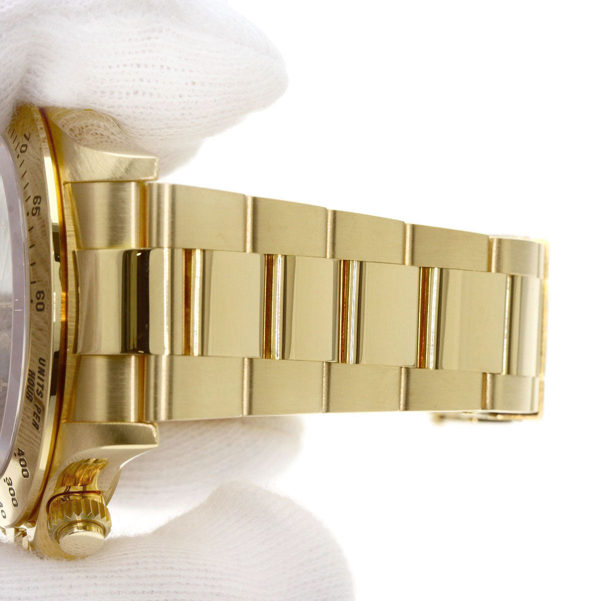 ROLEX ロレックス 16528G コスモグラフ デイトナ 8P ダイヤモンド 腕時計 K18YG メンズ 中古