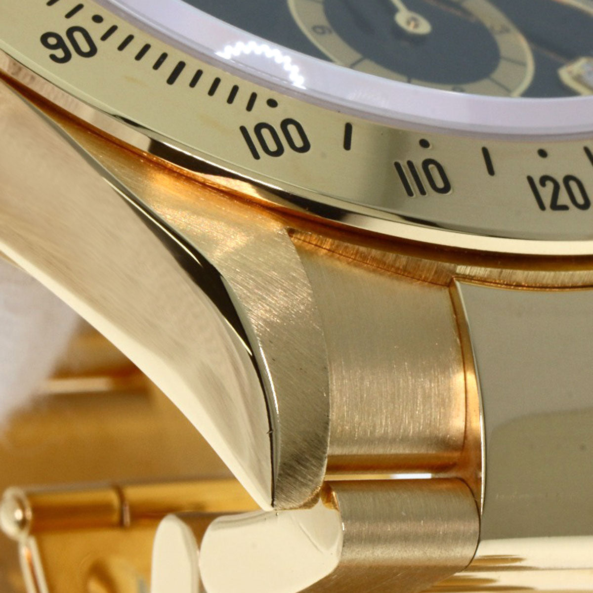 ROLEX ロレックス 16528G コスモグラフ デイトナ 8P ダイヤモンド 腕時計 K18YG メンズ 中古