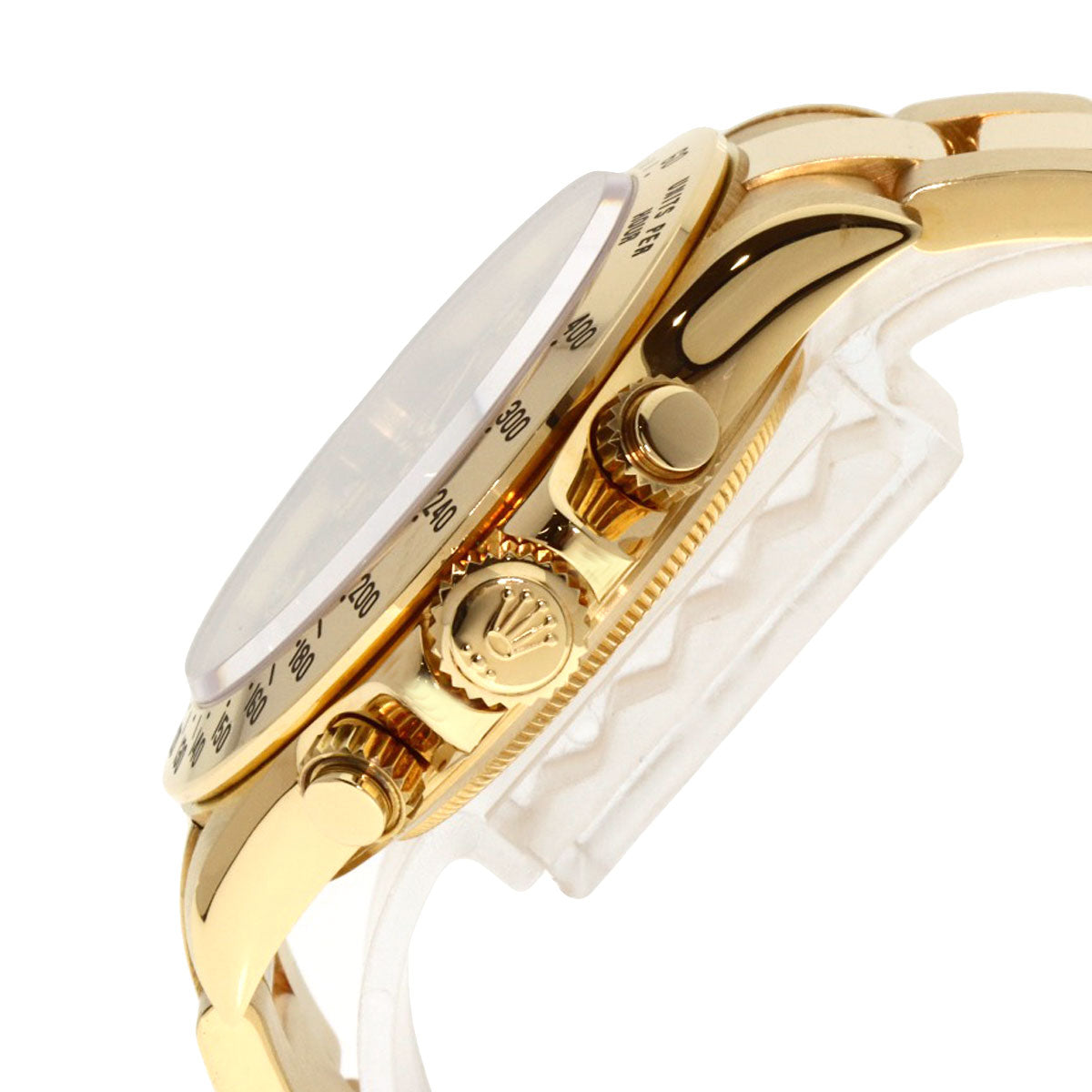 ROLEX ロレックス 16528G コスモグラフ デイトナ 8P ダイヤモンド 腕時計 K18YG メンズ 中古
