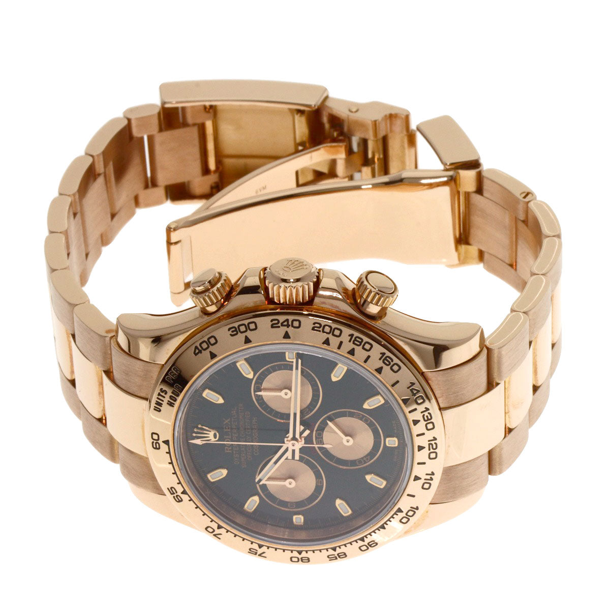 ROLEX ロレックス 116505 コスモグラフ デイトナ 腕時計 K18PG メンズ 中古
