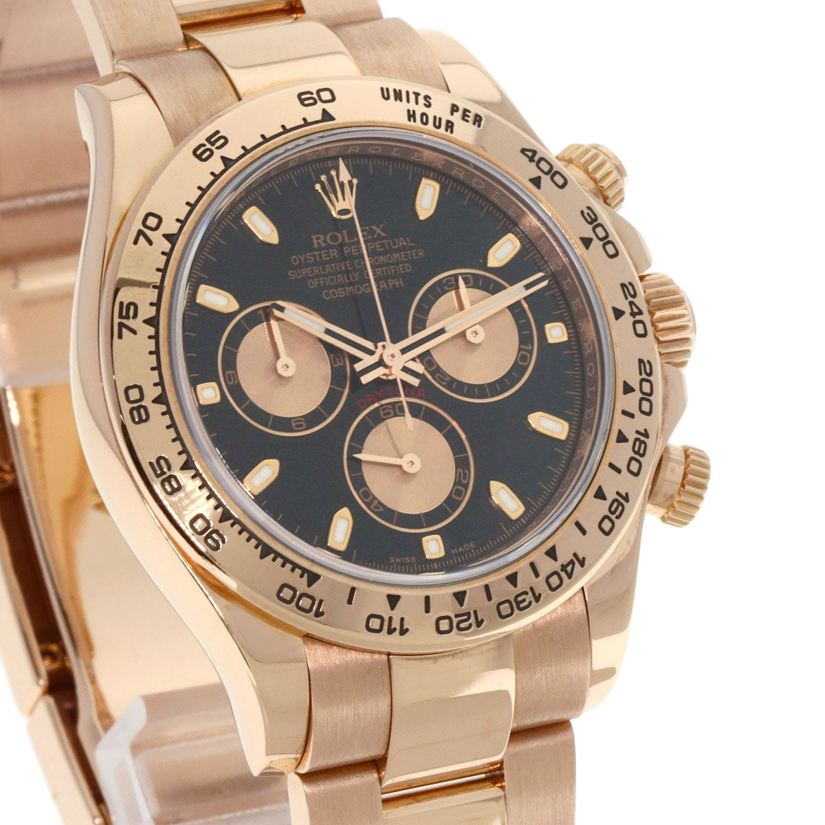 ROLEX ロレックス 116505 コスモグラフ デイトナ 腕時計 K18PG メンズ 中古