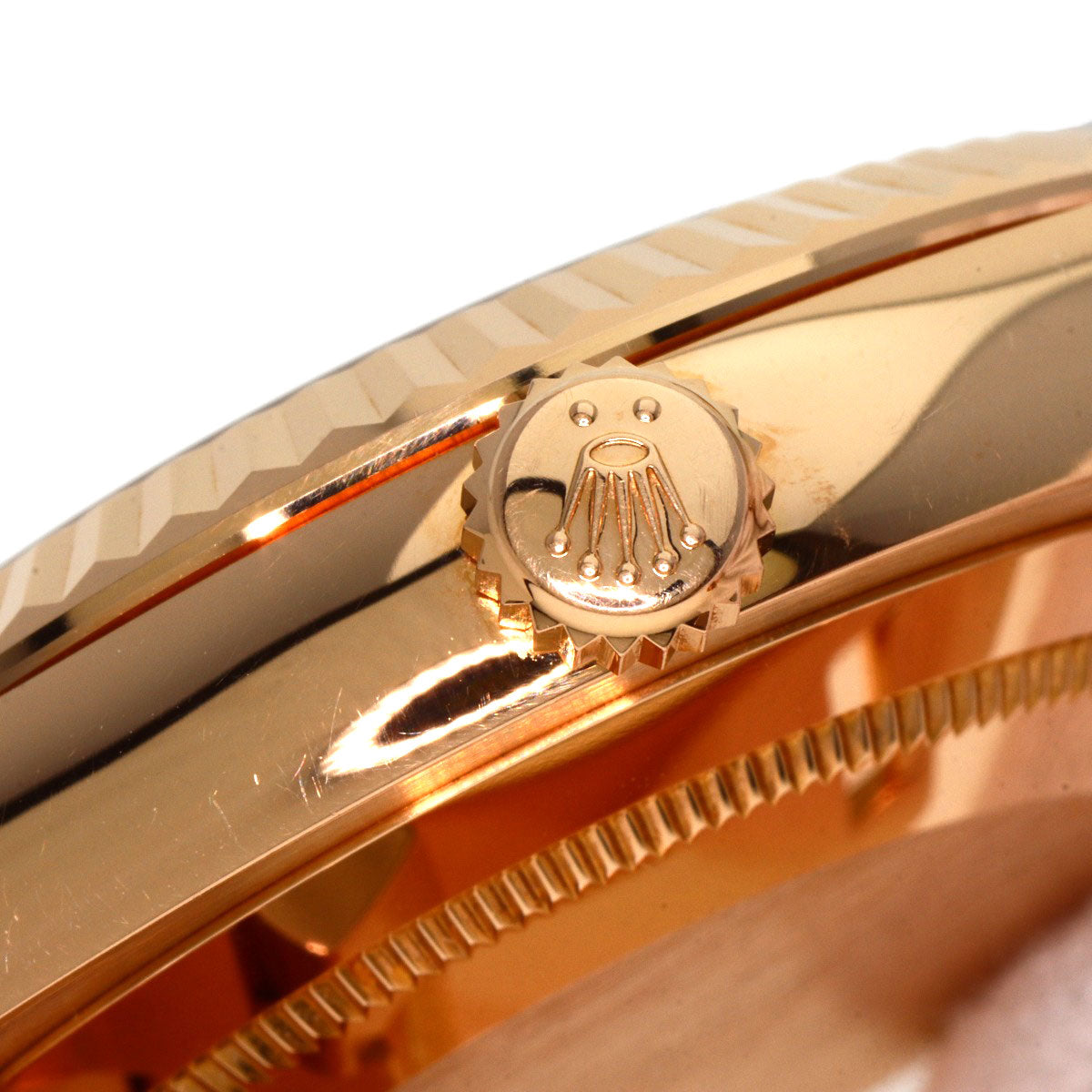 ROLEX ロレックス 218235BG デイデイト2 ダイヤモンド 2Pルビー 腕時計 K18PG メンズ 中古