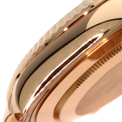 ROLEX ロレックス 218235BG デイデイト2 ダイヤモンド 2Pルビー 腕時計 K18PG メンズ 中古