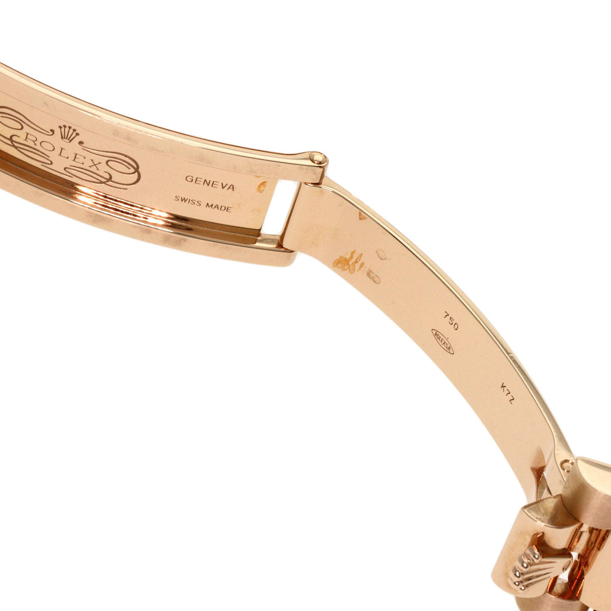 ROLEX ロレックス 218235BG デイデイト2 ダイヤモンド 2Pルビー 腕時計 K18PG メンズ 中古