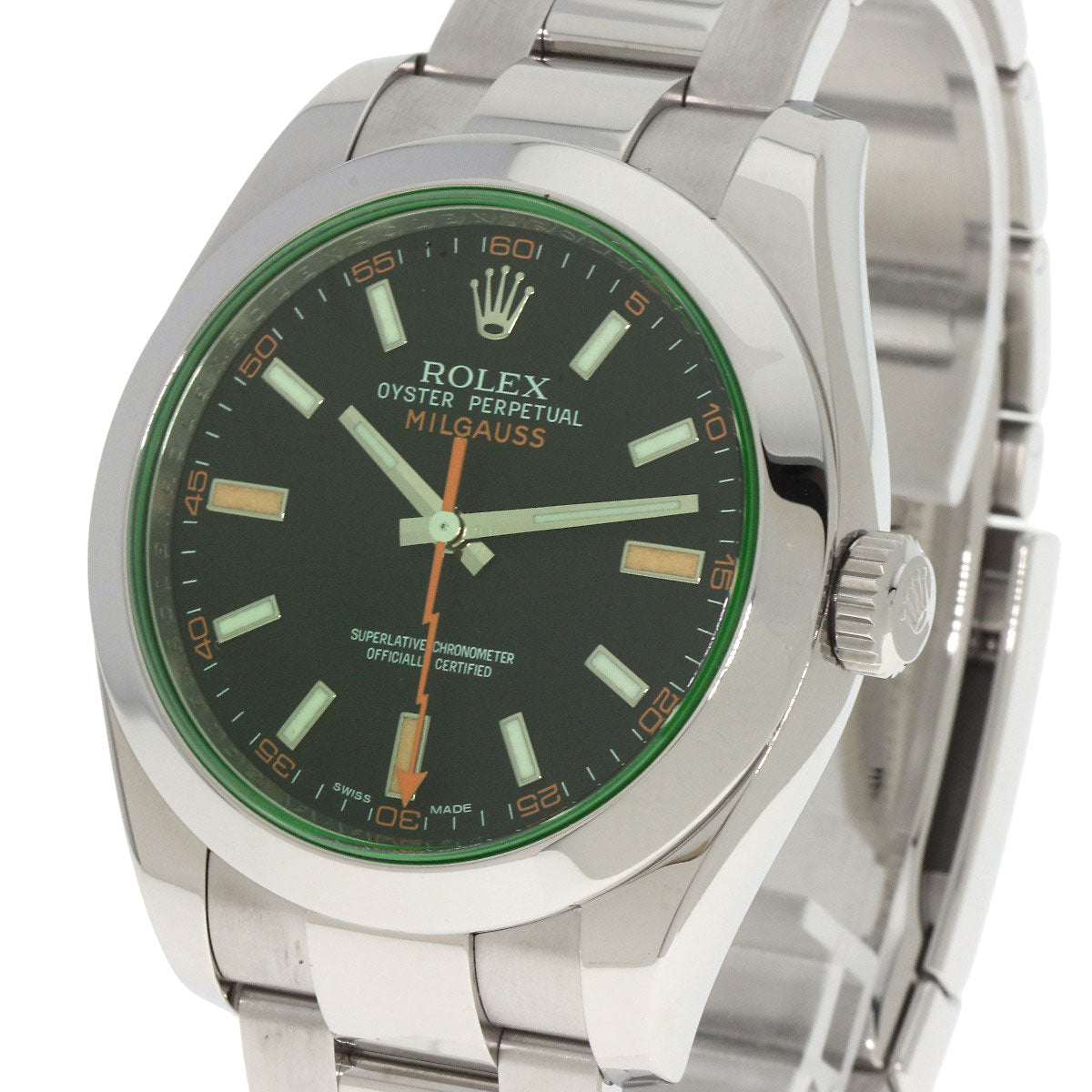 ロレックス 116400GV ミルガウス 腕時計 中古 商品画像4