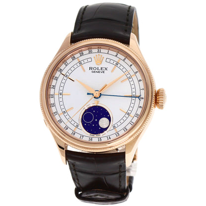 ROLEX ロレックス 50535 チェリーニ ムーンフェイズ 腕時計 K18PG メンズ 中古