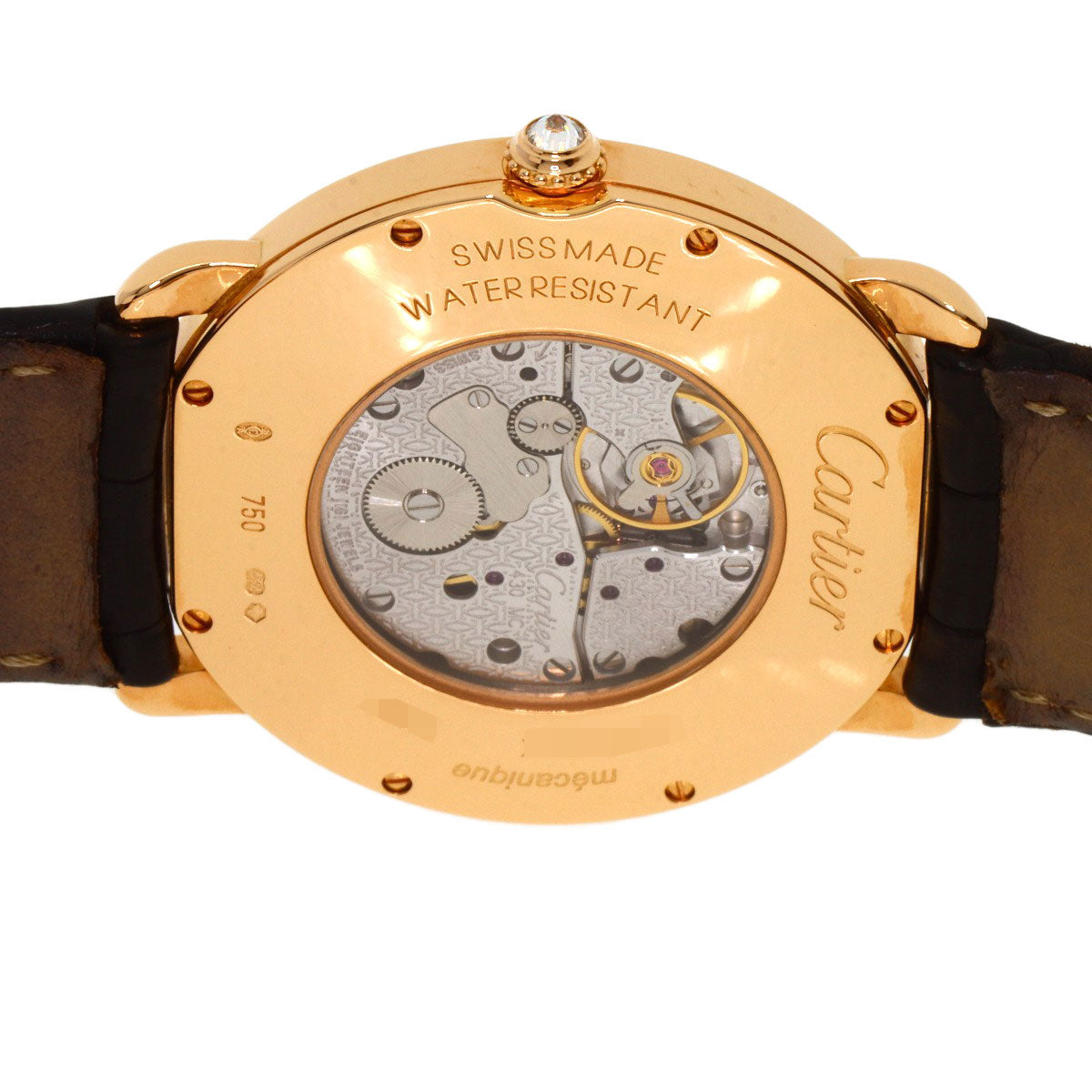 カルティエ WR000651 ロンド ルイ カルティエ LM 36mm ダイヤモンド 腕時計 中古 商品画像8