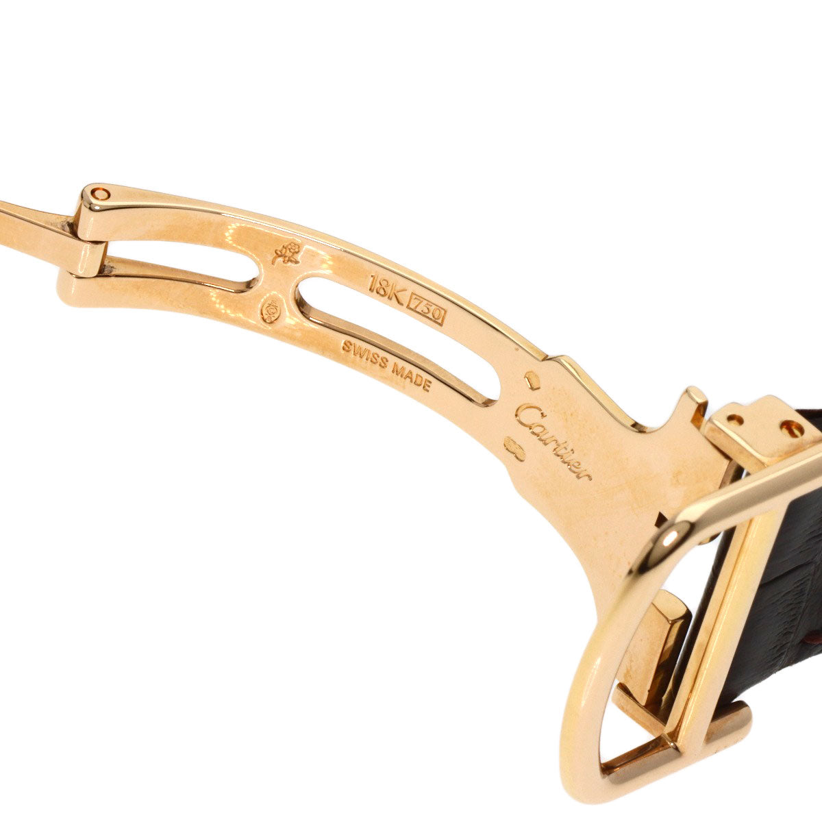 CARTIER カルティエ WR000651 ロンド ルイ カルティエ LM 36mm ダイヤモンド 腕時計 K18PG メンズ 中古