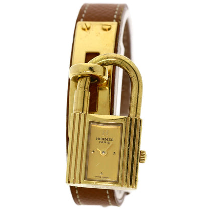 HERMES エルメス ケリーウォッチ 腕時計 GP レディース 中古
