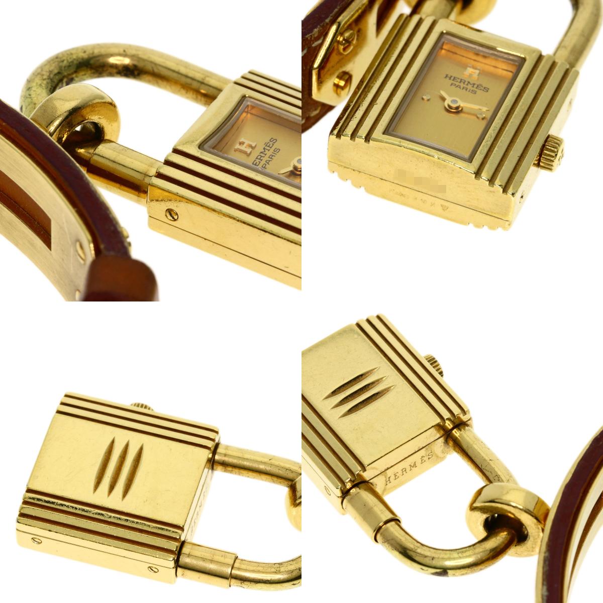 HERMES エルメス ケリーウォッチ 腕時計 GP レディース 中古