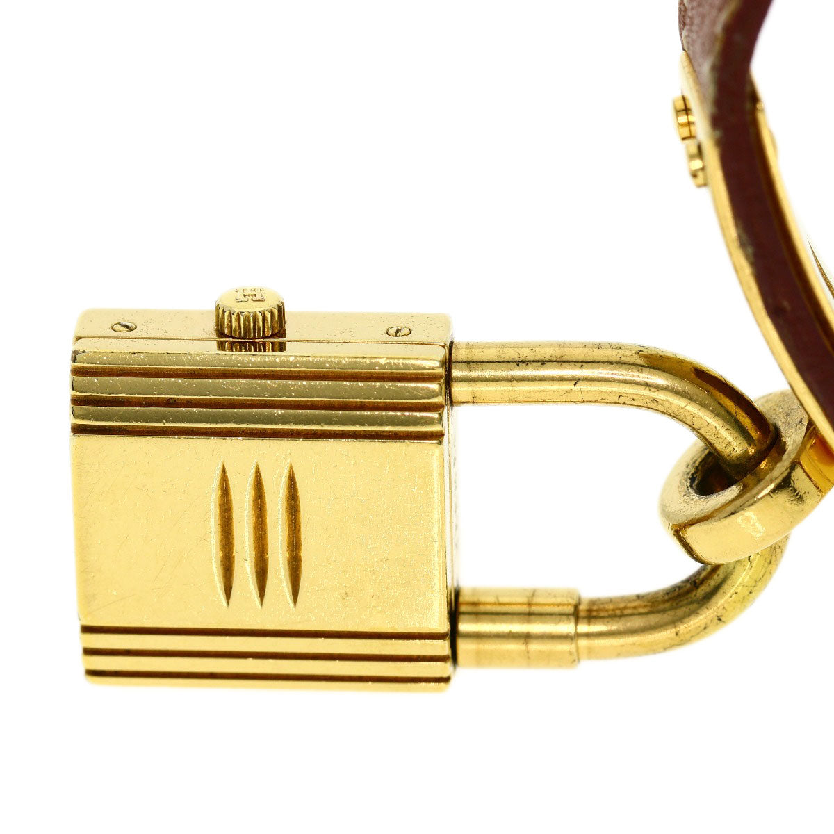 HERMES エルメス ケリーウォッチ 腕時計 GP レディース 中古