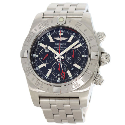BREITLING ブライトリング S041B48PS クロノマット GMT リミテッド 世界2000本限定 腕時計 SS メンズ 中古