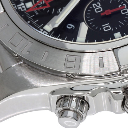BREITLING ブライトリング S041B48PS クロノマット GMT リミテッド 世界2000本限定 腕時計 SS メンズ 中古