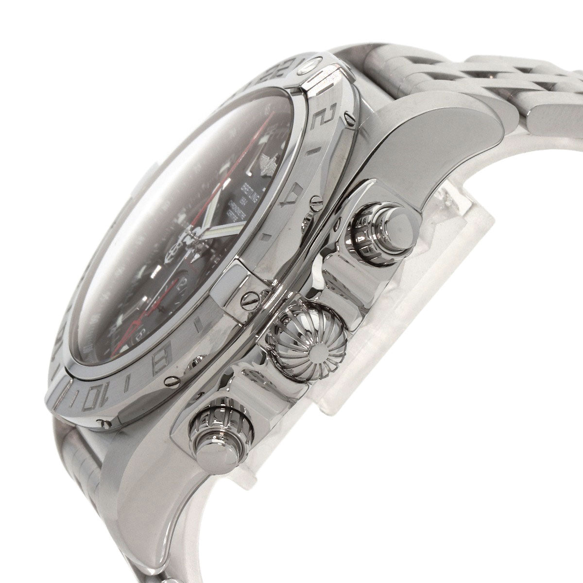 BREITLING ブライトリング S041B48PS クロノマット GMT リミテッド 世界2000本限定 腕時計 SS メンズ 中古
