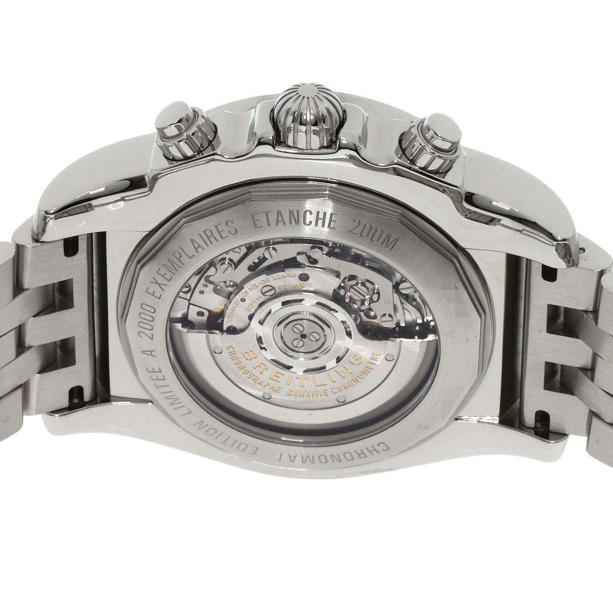 BREITLING ブライトリング S041B48PS クロノマット GMT リミテッド 世界2000本限定 腕時計 SS メンズ 中古