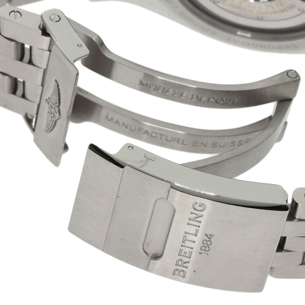 BREITLING ブライトリング S041B48PS クロノマット GMT リミテッド 世界2000本限定 腕時計 SS メンズ 中古