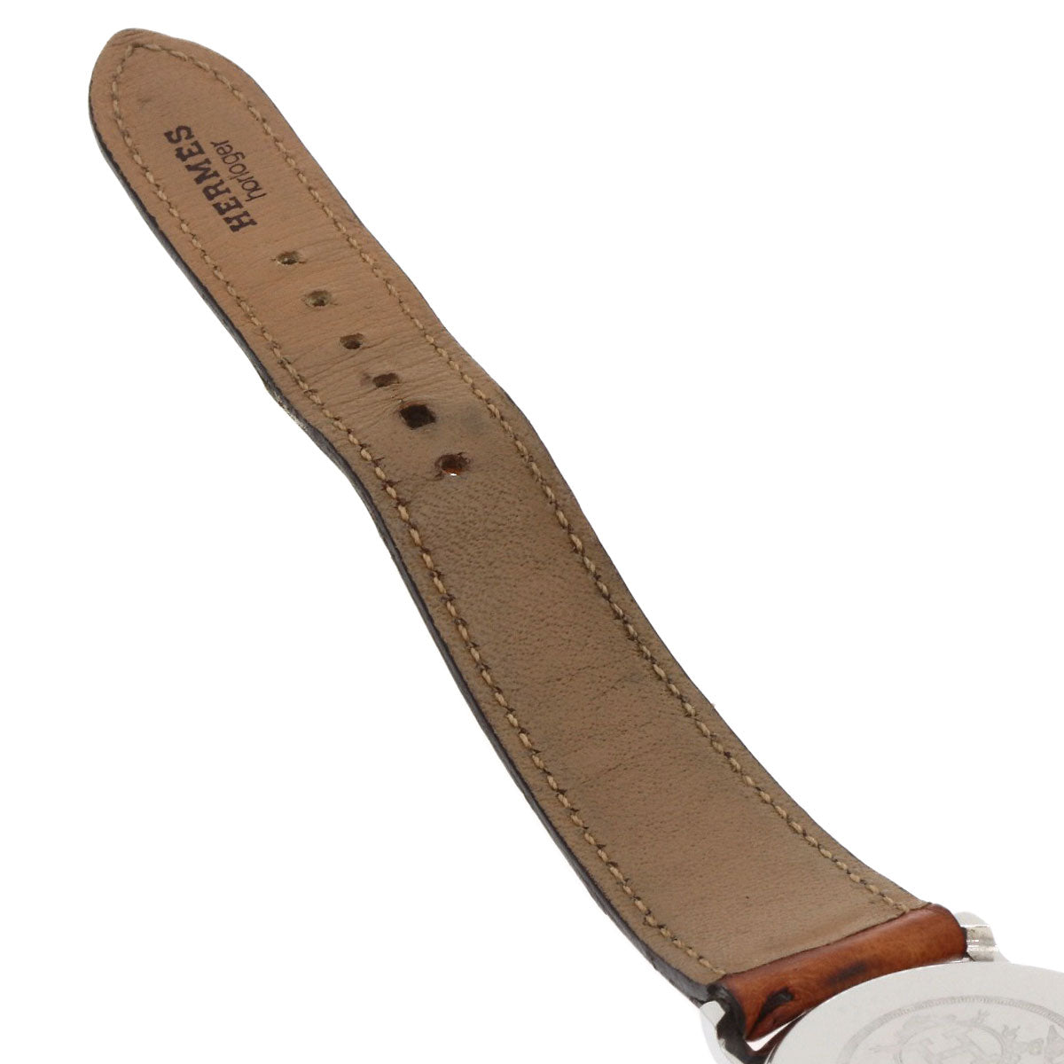 HERMES エルメス セリエ 腕時計 SS メンズ 中古