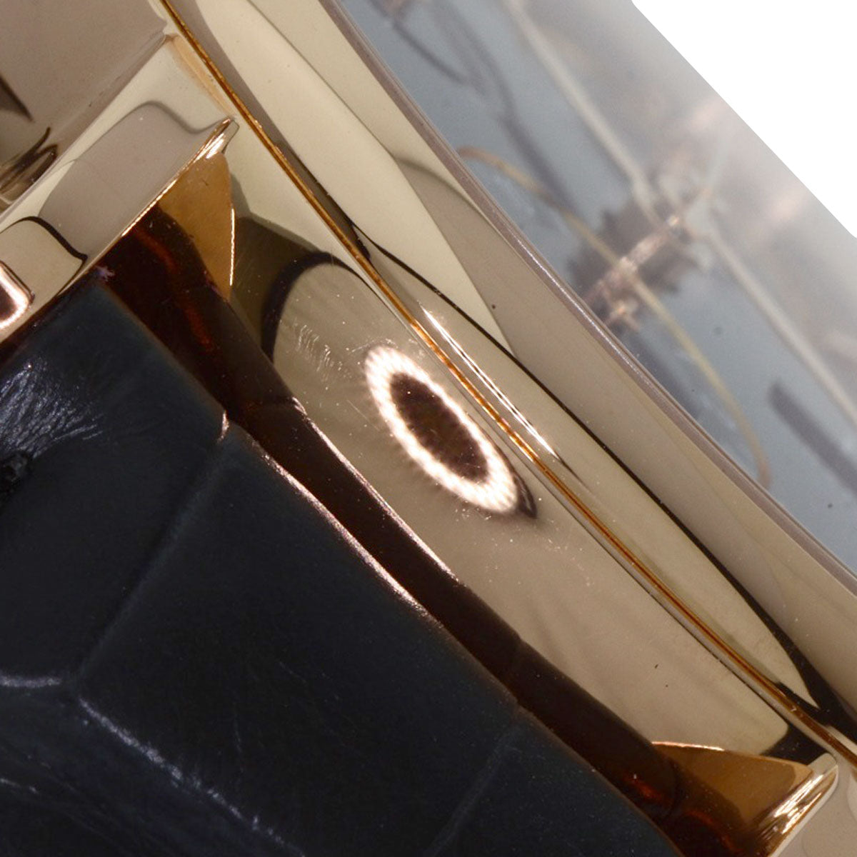 IWC アイダブリューシー IW391035 ポートフィノ クロノグラフ ブルー 腕時計 K18PG メンズ 中古