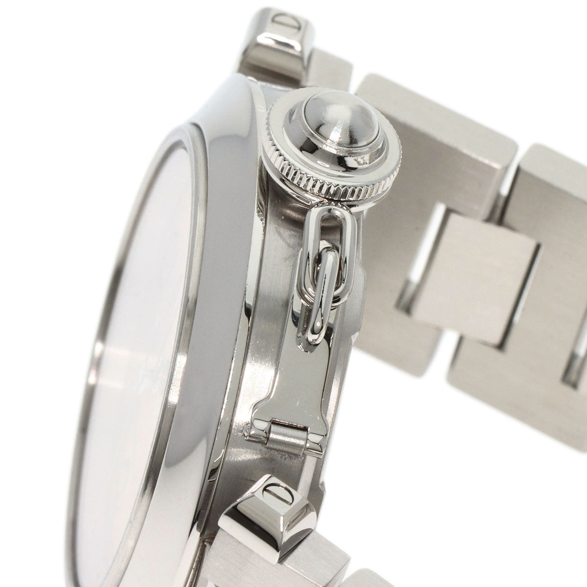 CARTIER カルティエ W31058M7 パシャC ビッグデイト 腕時計 SS メンズ 中古