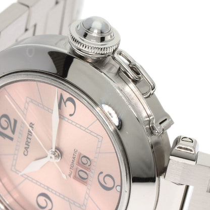 CARTIER カルティエ W31058M7 パシャC ビッグデイト 腕時計 SS メンズ 中古