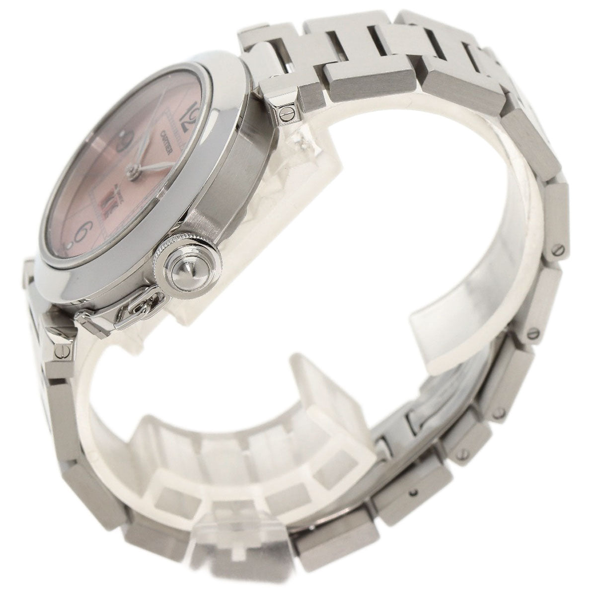 CARTIER カルティエ W31058M7 パシャC ビッグデイト 腕時計 SS メンズ 中古