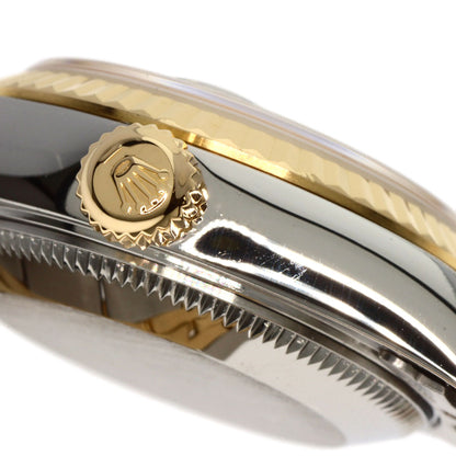 ROLEX ロレックス 79173G デイトジャスト 10P ダイヤモンド 腕時計 SS レディース 中古