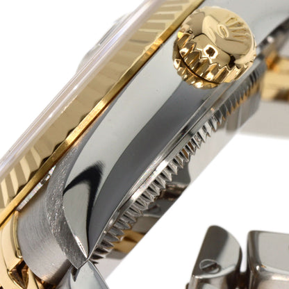 ROLEX ロレックス 79173G デイトジャスト 10P ダイヤモンド 腕時計 SS レディース 中古
