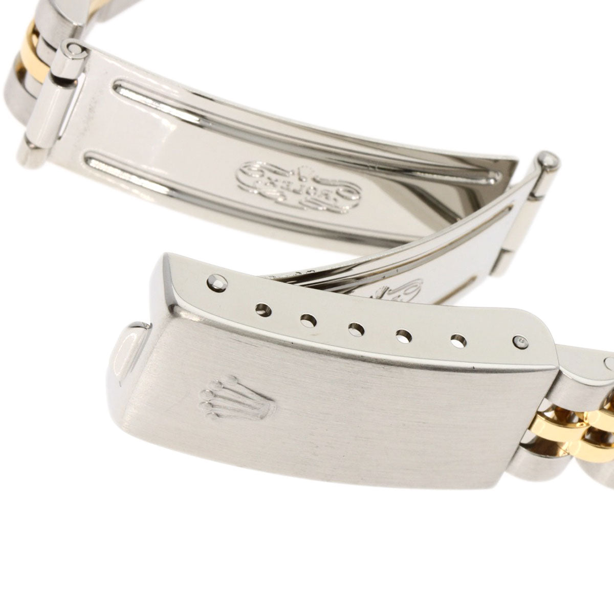 ROLEX ロレックス 79173G デイトジャスト 10P ダイヤモンド 腕時計 SS レディース 中古