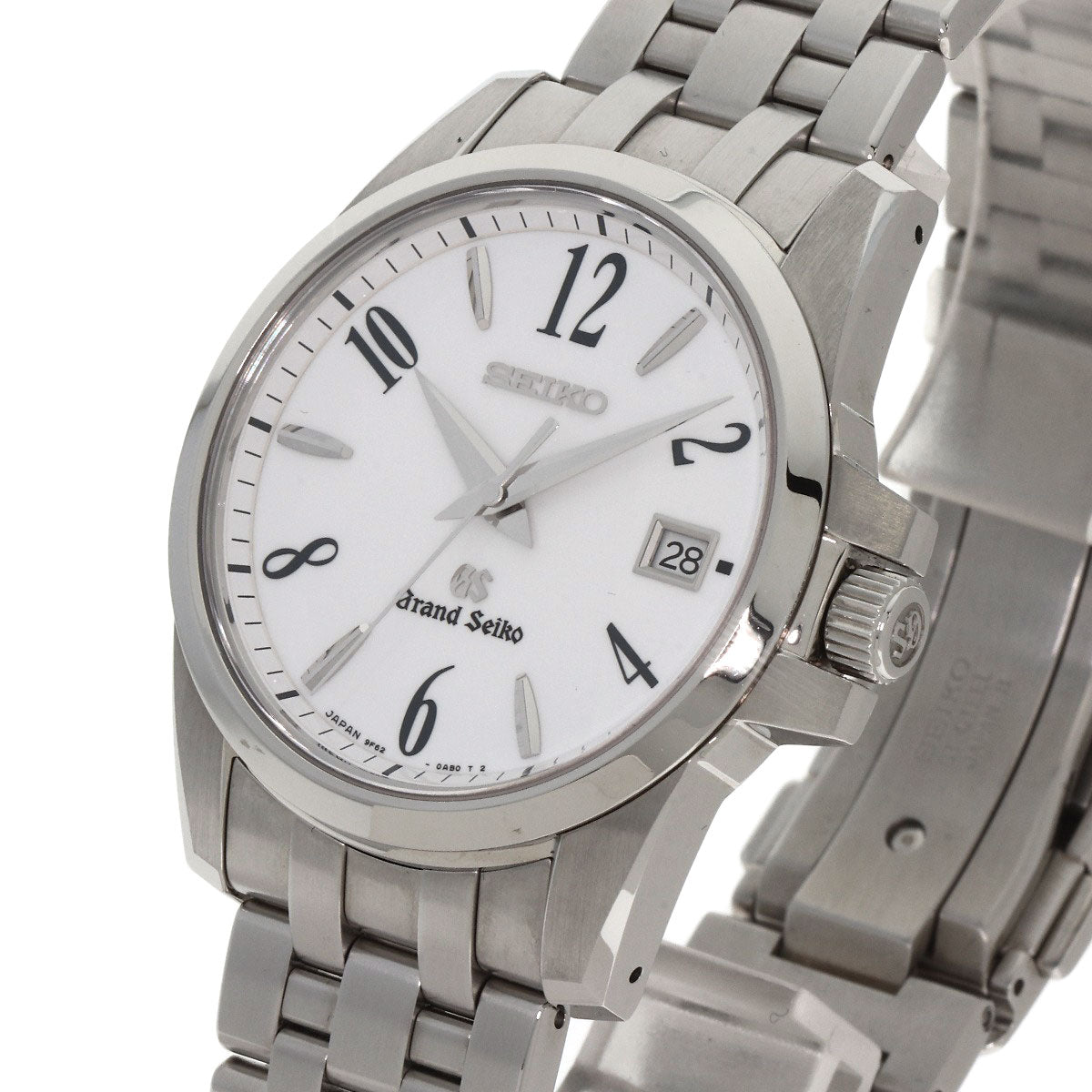 SEIKO セイコー SBGX051 グランドセイコー ラウンドフェイス 腕時計 SS メンズ 中古