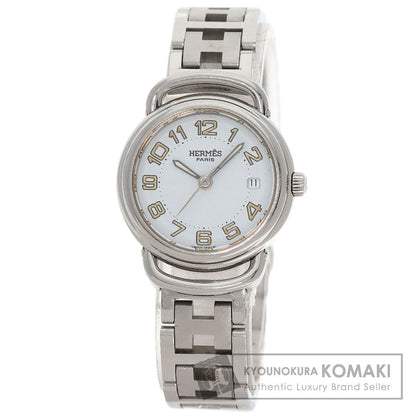 HERMES エルメス PU2.210 プルマン 腕時計 SS レディース 中古