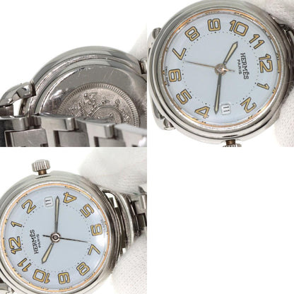 HERMES エルメス PU2.210 プルマン 腕時計 SS レディース 中古