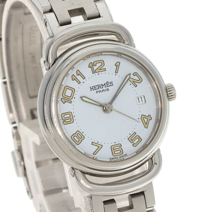 HERMES エルメス PU2.210 プルマン 腕時計 SS レディース 中古