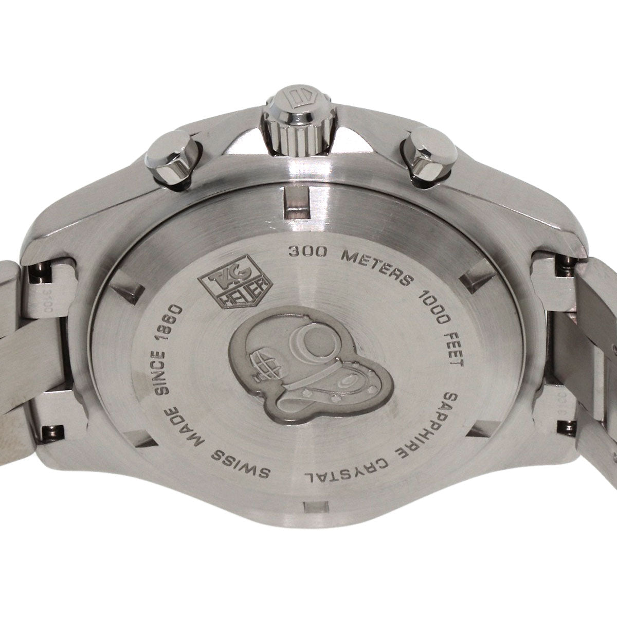 TAG HEUER タグホイヤー CAF1112 アクアレーサー クロノグラフ 腕時計 SS メンズ 中古