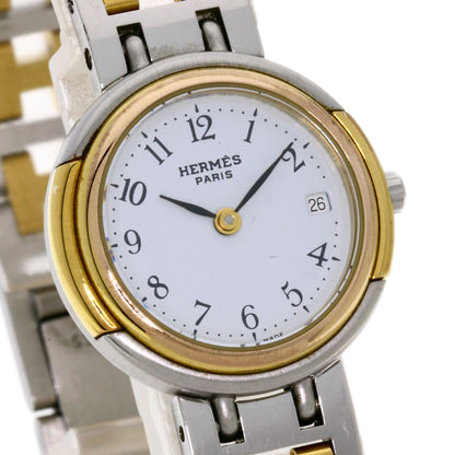 HERMES エルメス ウインザー 腕時計 SS レディース 中古