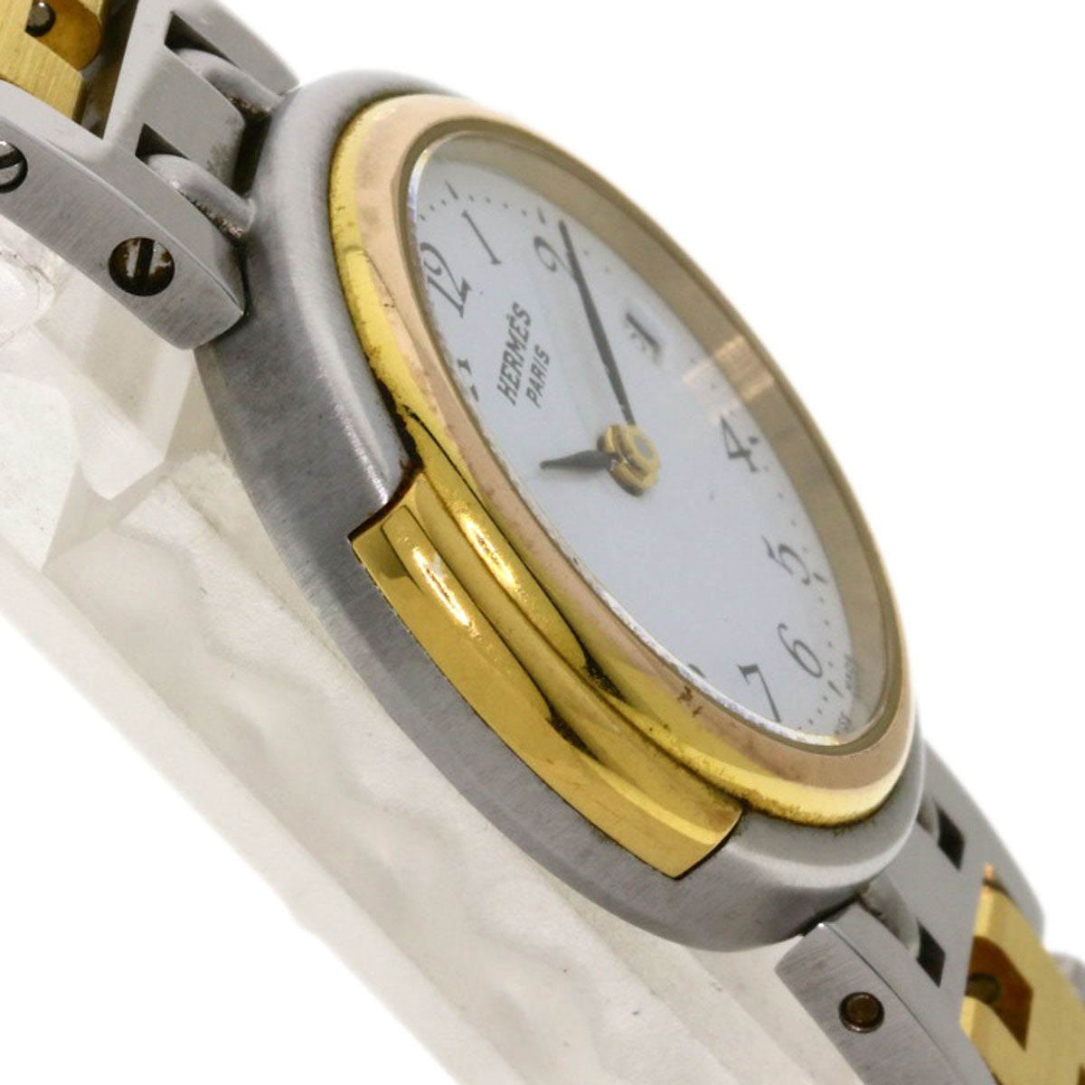 HERMES エルメス ウインザー 腕時計 SS レディース 中古