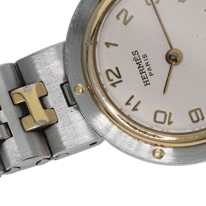 HERMES エルメス オリンピア 腕時計 SS レディース 中古
