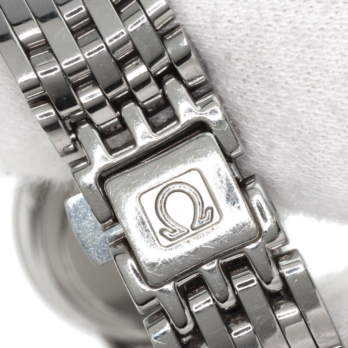 OMEGA オメガ 4570.31 デビル プレステージ 腕時計 SS レディース 中古