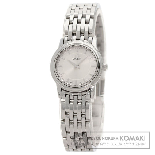 OMEGA オメガ 4570.31 デビル プレステージ 腕時計 SS レディース 中古
