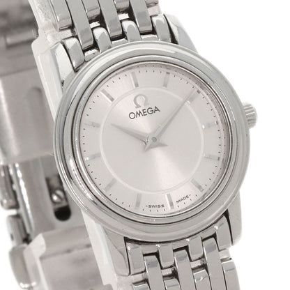 OMEGA オメガ 4570.31 デビル プレステージ 腕時計 SS レディース 中古