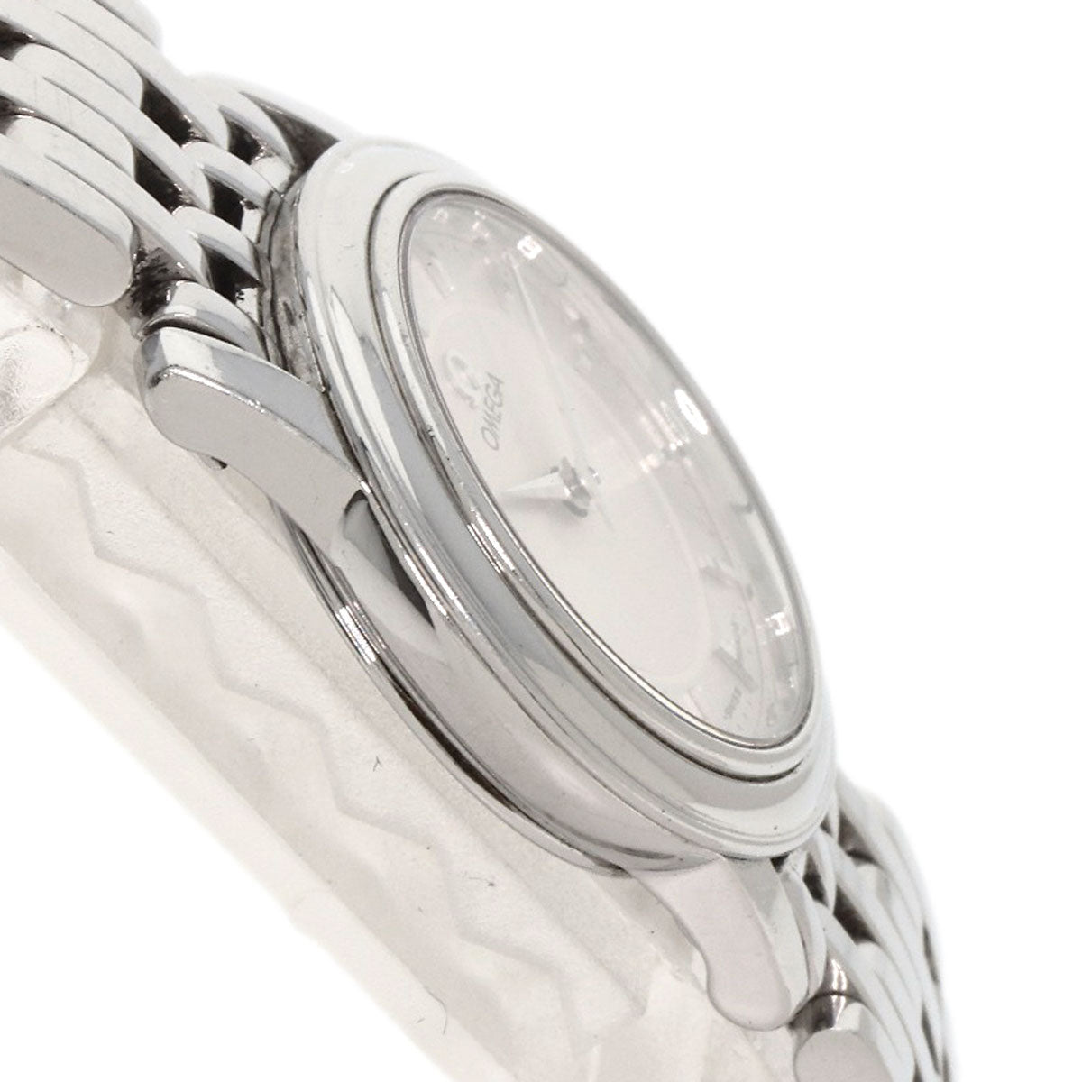 OMEGA オメガ 4570.31 デビル プレステージ 腕時計 SS レディース 中古