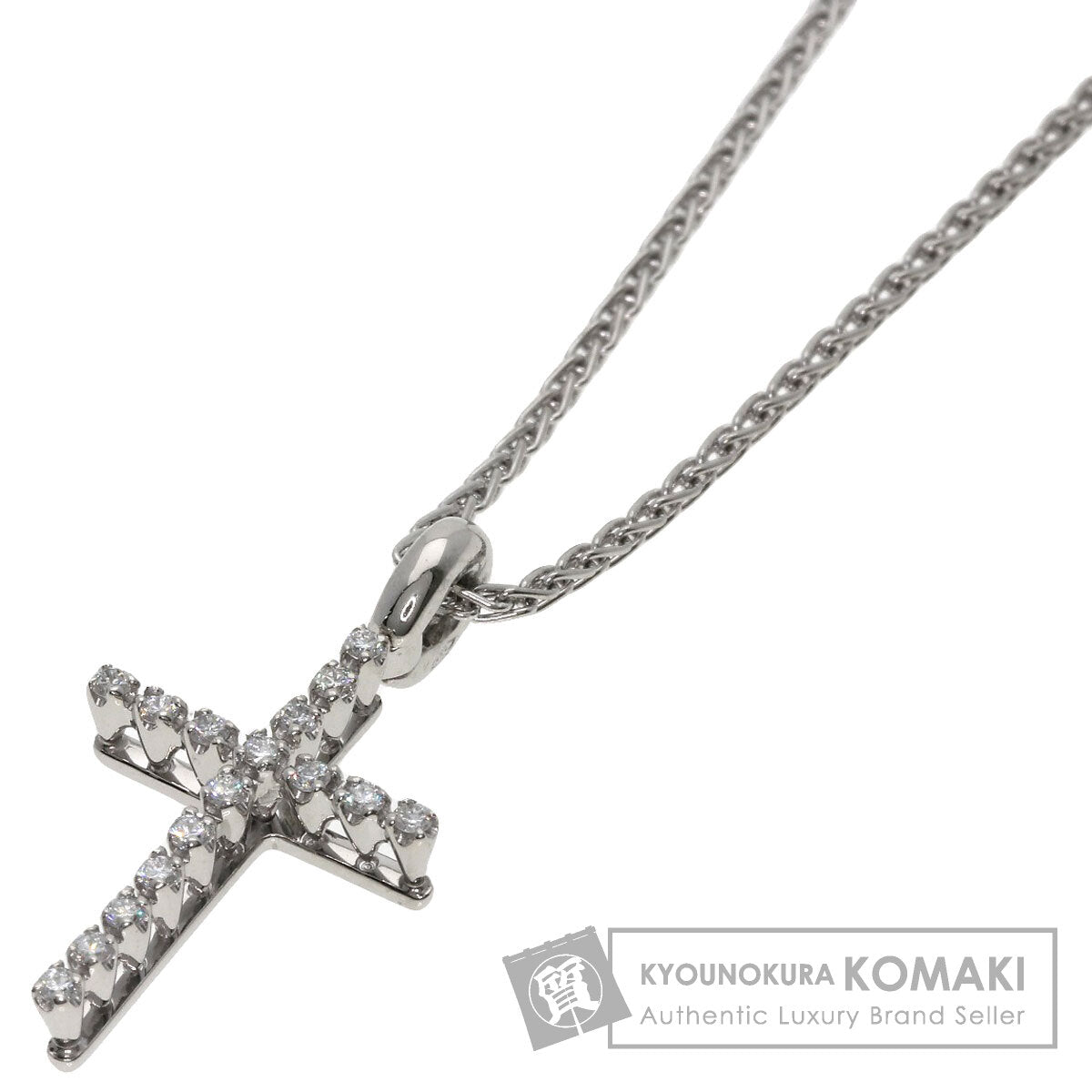 ダミアーニ ミステリークロス ダイヤモンド ネックレス 中古 商品画像1