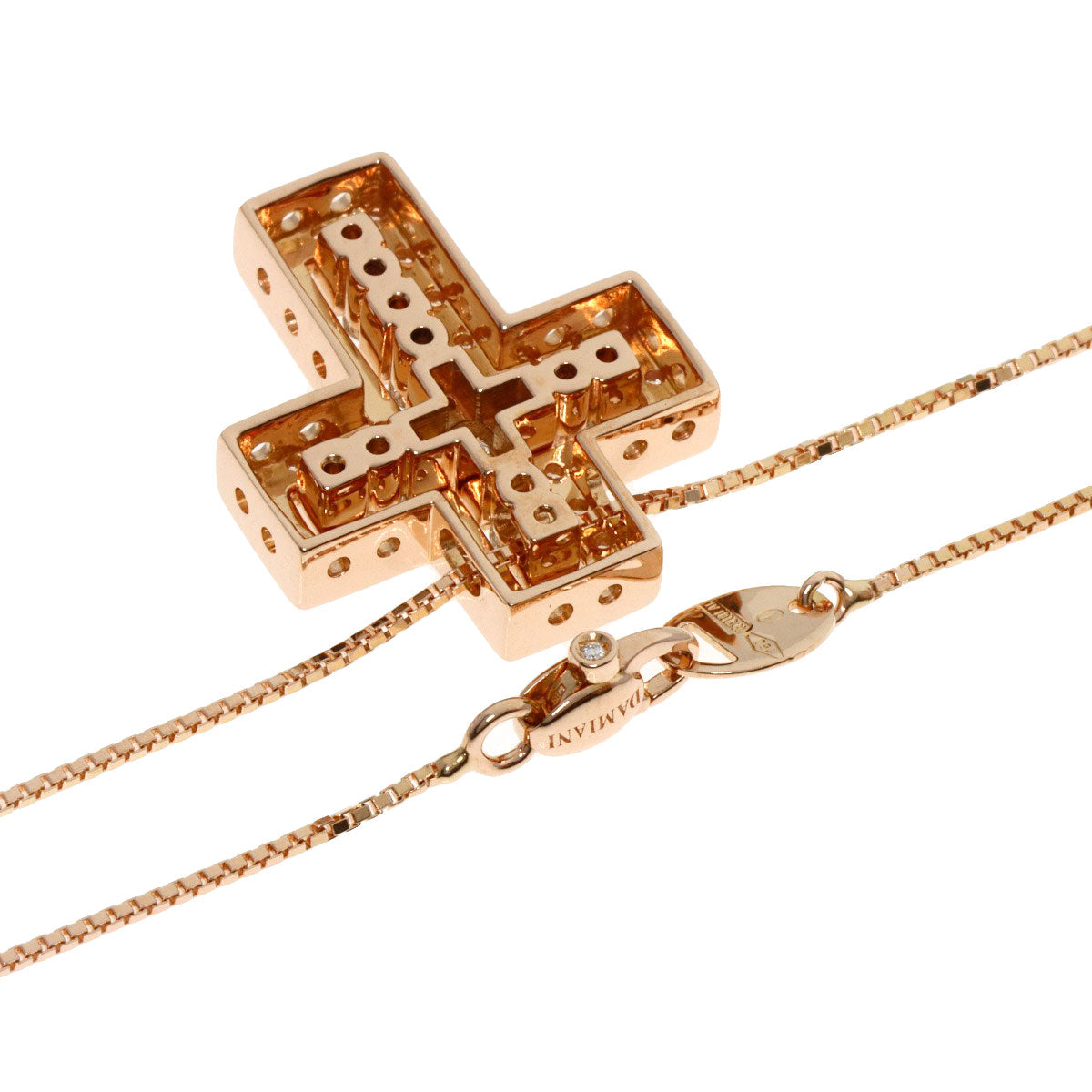 Damiani ダミアーニ ベルエポック ダイヤモンド ネックレス K18PG レディース 中古
