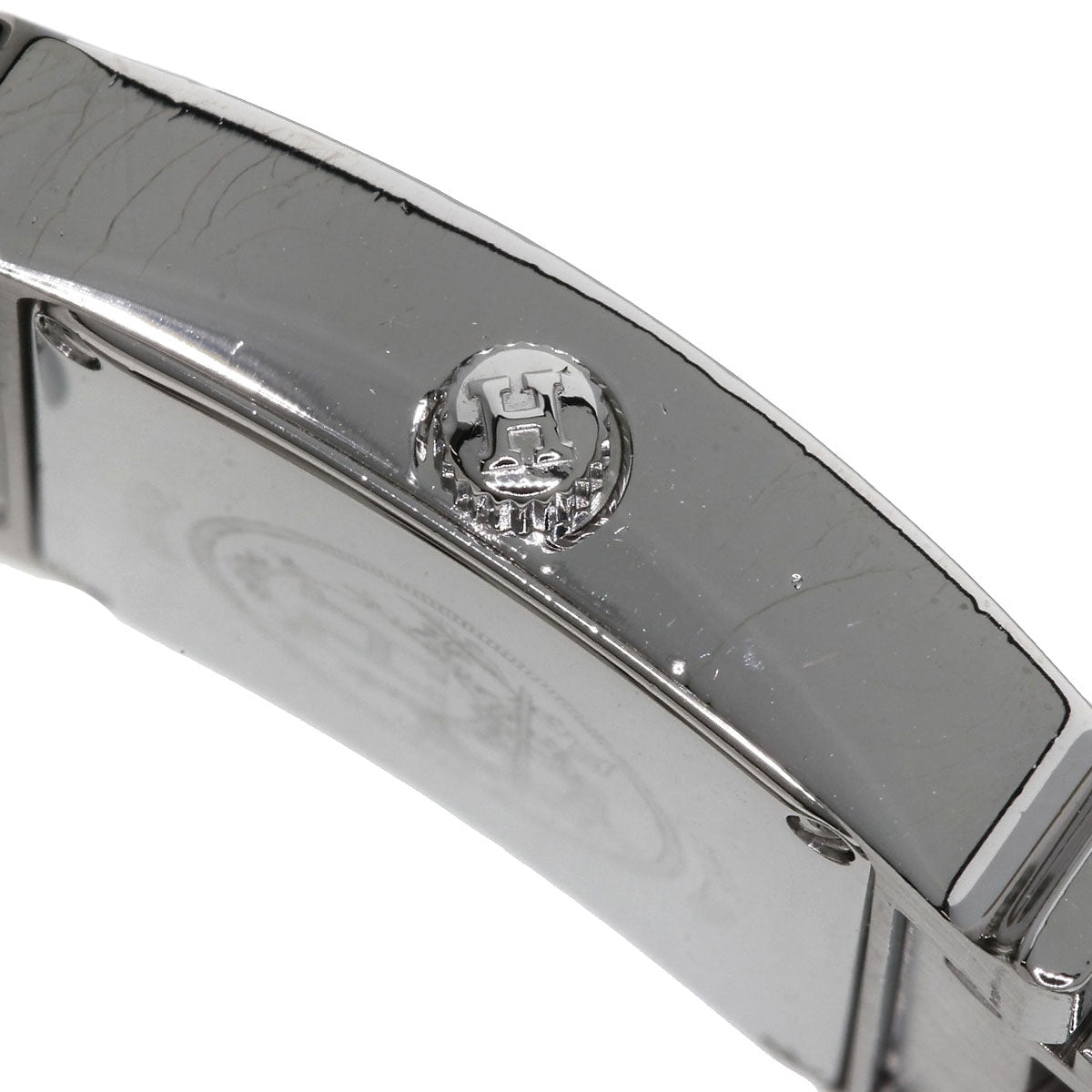 HERMES エルメス HH1.230 Hウォッチ ベゼルダイヤモンド 腕時計 SS レディース 中古
