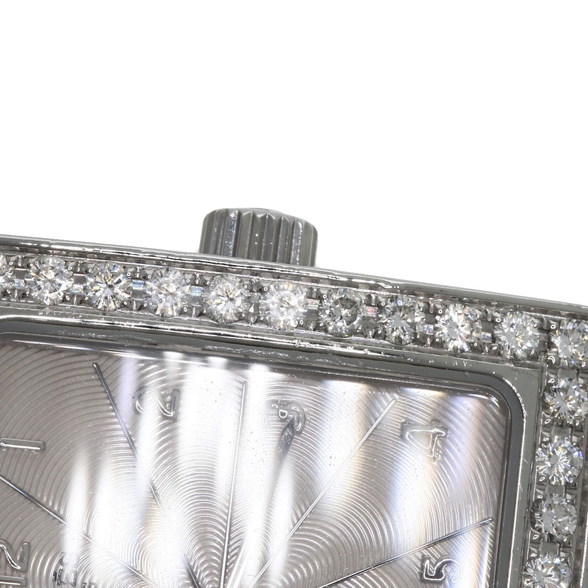 HERMES エルメス HH1.230 Hウォッチ ベゼルダイヤモンド 腕時計 SS レディース 中古