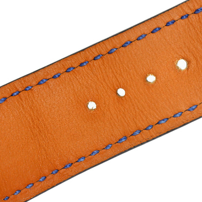HERMES エルメス CA6.841 スリム ドゥ エルメス スケルトン リュンヌ 腕時計 チタニウム メンズ 中古